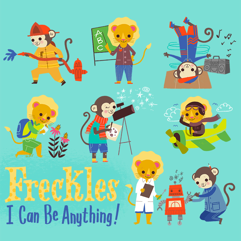 Freckles - I Can Be Anything Square